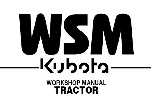 Product picture Kubota L175, L210, L225, L225DT, L260 Tractor Service Repair Workshop Manual 